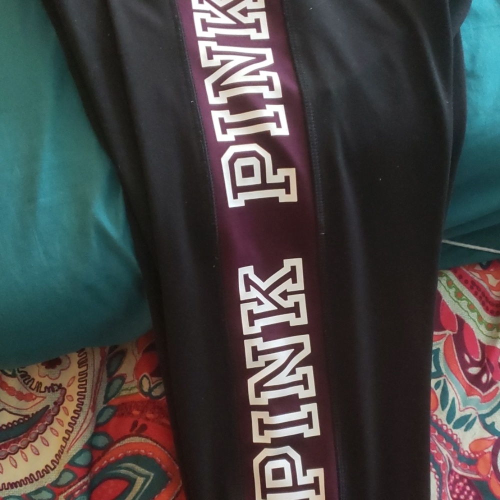 Pink leggings
